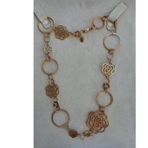 Chanel Camellia 18k Yellow Gold Flower